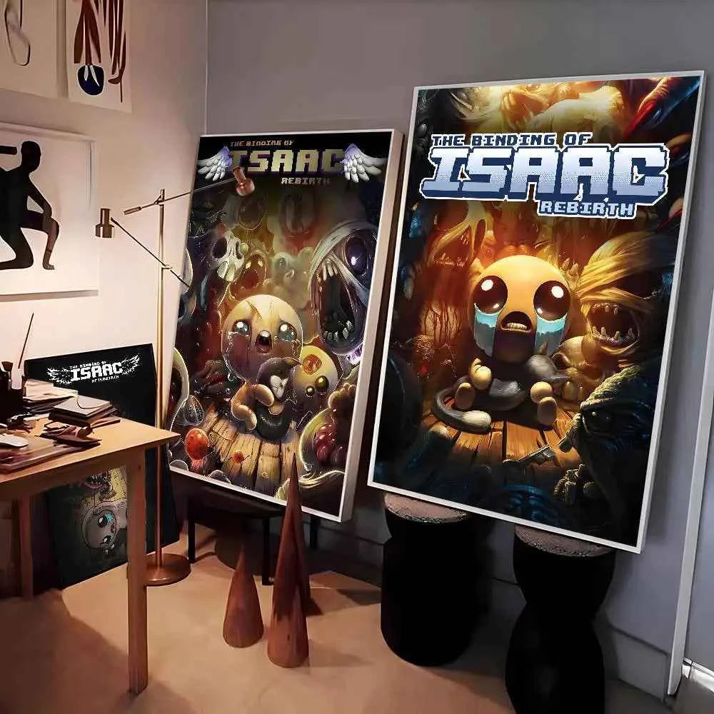 The Binding Of Isaac Poster - High Quality PVC Aesthetic Wall Decoration Painting