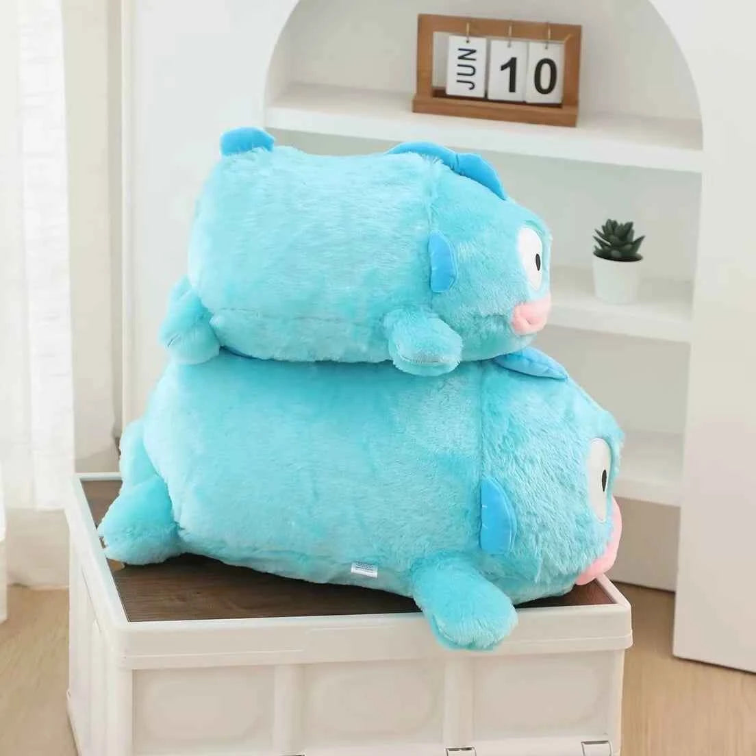 Kawaii Hangyodon Plush Toy – Super Soft Stuffed Anime Fish Pillow Cushion (40 & 55cm)