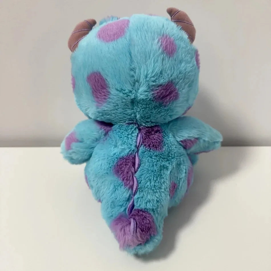 Blue Monster Breathing Plush Toy – Music & Light Sleep Companion