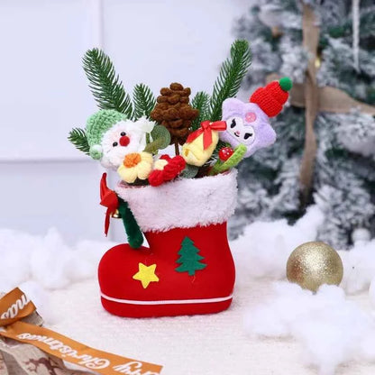 Sanrio Plush Bouquet (9.8 in) - My Melody/Kuromi/Cinnamoroll/KT Cat Christmas Gift