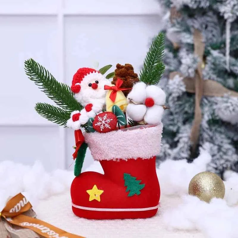 Sanrio Plush Bouquet (9.8 in) - My Melody/Kuromi/Cinnamoroll/KT Cat Christmas Gift