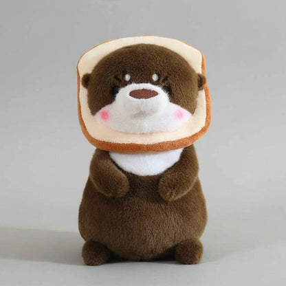 Kawaii Otter Plush Toy Lovely Otter Turn to Dinosaur Rabbit Unicorn Stuffed Doll Soft Cartoon Animal Pillow Birthday Gift