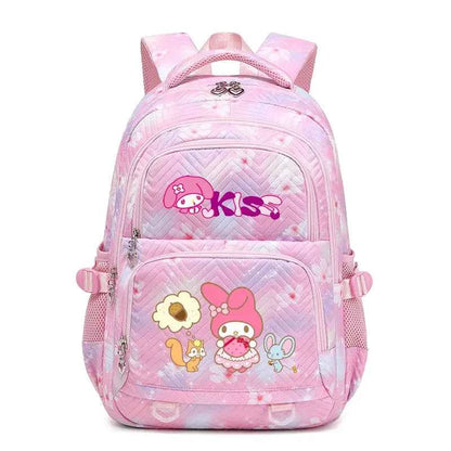 My Melody Waterproof Children Backpack - Princess Schoolbag for Teenage Girls (16.9 in)