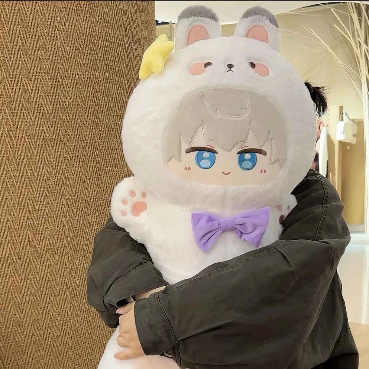 About 80cm Love And Deep Space Surrounding Shen Xing Returns Qi Yu Li Qin Che Plush Doll Pillow Doll Ornament Birthday Gift