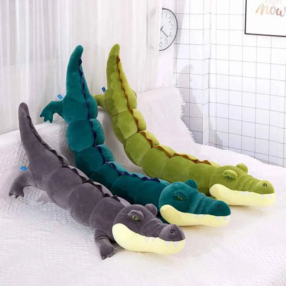 180cm Cute Soft Long Crocodile Pillow Stuffed Plush Toys Office Nap Pillow Home Comfort Cushion Decor Gift Doll Child