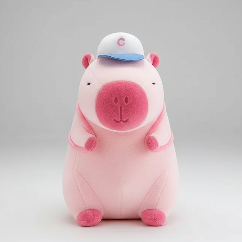 23cm Capybara Plush Simulation Capibara Anime Fluffty Toy Cute Doll Stuffed Animals Soft Doll Plush Christmas Thanksgiving Gift