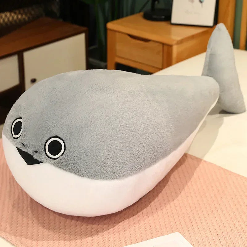 Sacabambaspis Plush Toy – Giant Lifelike Prehistoric Fish Stuffed Pillow