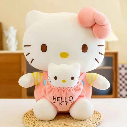 Mother and Child Hello Kitty Plush Doll (12.60 inches) - Rose Cartoon Stuffed Toy
