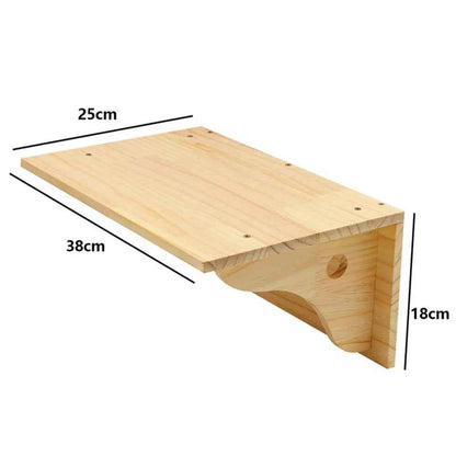 1 Piece Wall-mounted Cat Climbing Rope Solid Wooden Pedals Big platform China Mainland