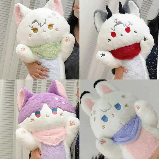 Anime-Style Long Body Pillow Plush – Soft Boyfriend Sleeping Pillow (80cm)