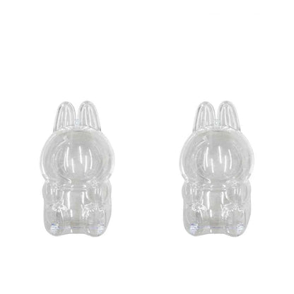 Labubu Protective Cover Labubu Protector Case Sitting Party Transparent Protective Shell Dust Cover Doll Transparent Cover