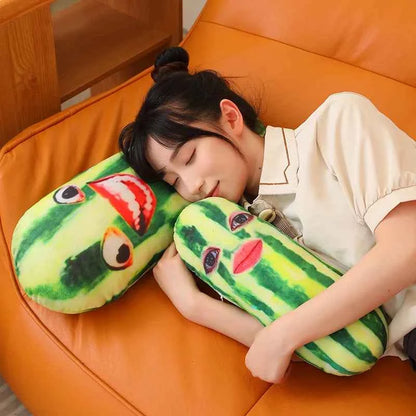 Funny Cucumber Plush Pillow – Long Vegetable Body Cushion