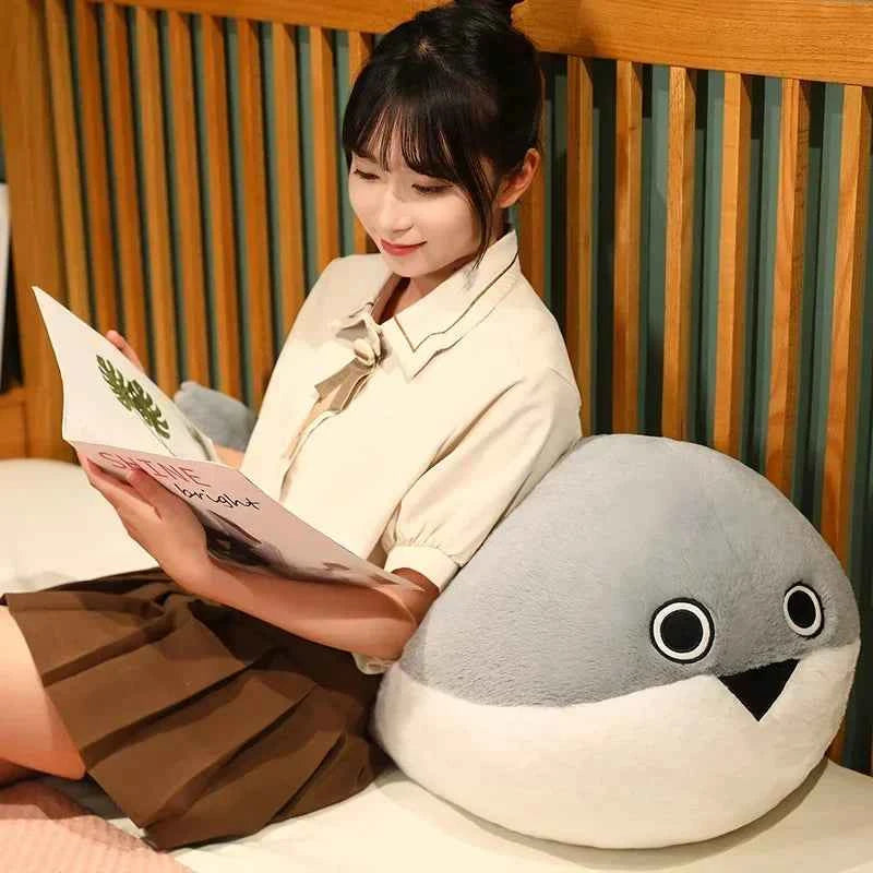 Sacabambaspis Plush Toy – Giant Lifelike Prehistoric Fish Stuffed Pillow