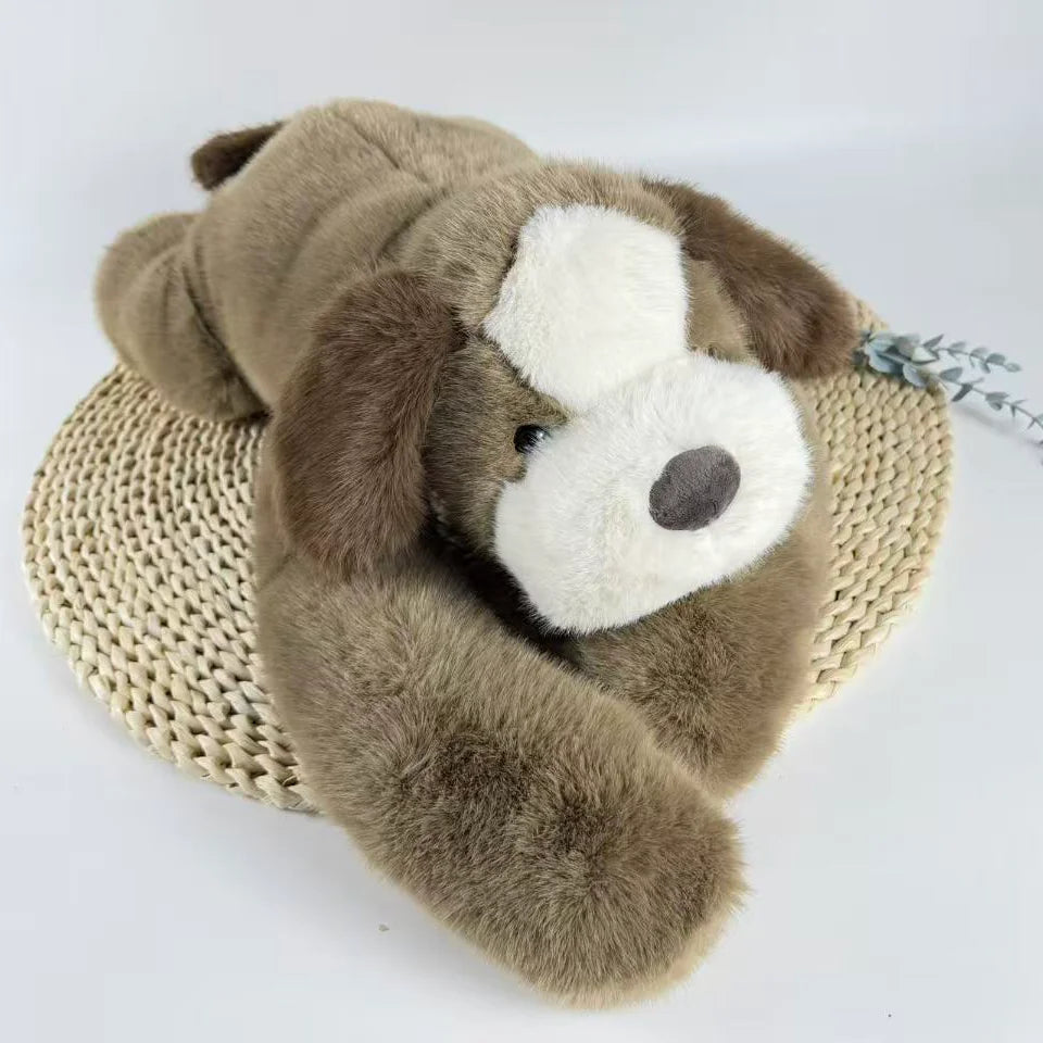 30/65CM Long Arm Weighted Series Panda Koala Dinosaur Tree Lazy Bear Plush Doll Cute Cartoon Animal Lying Doll Party Gift dog