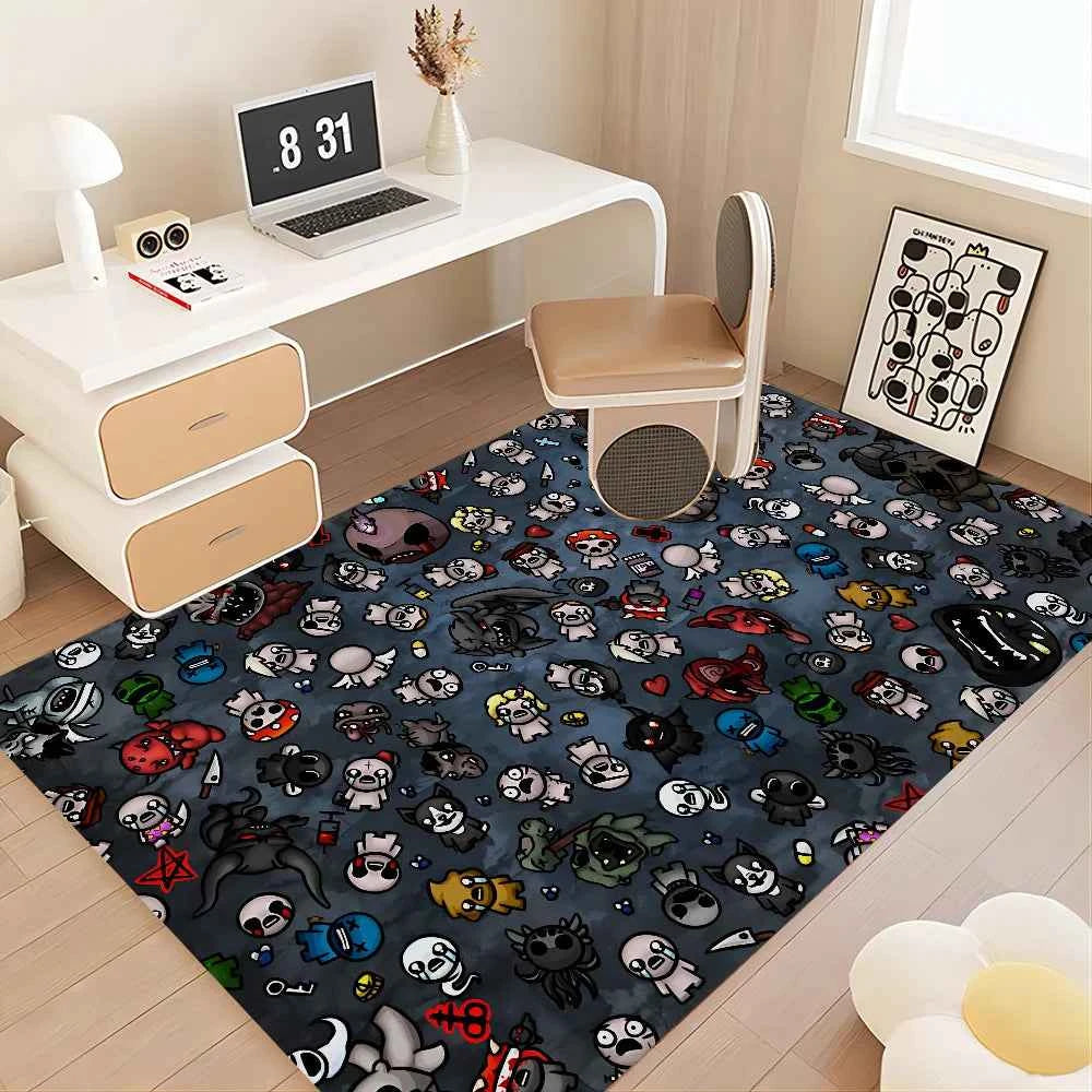 The Binding Of Isaac Door Mat Anti-slip Absorb Water Long Strip Cushion Bedroon Mat Bedside Mats