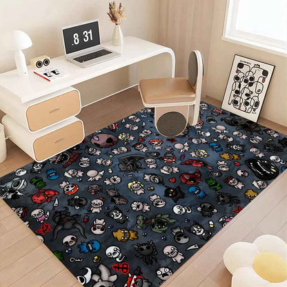 The Binding Of Isaac Door Mat Anti-slip Absorb Water Long Strip Cushion Bedroon Mat Bedside Mats