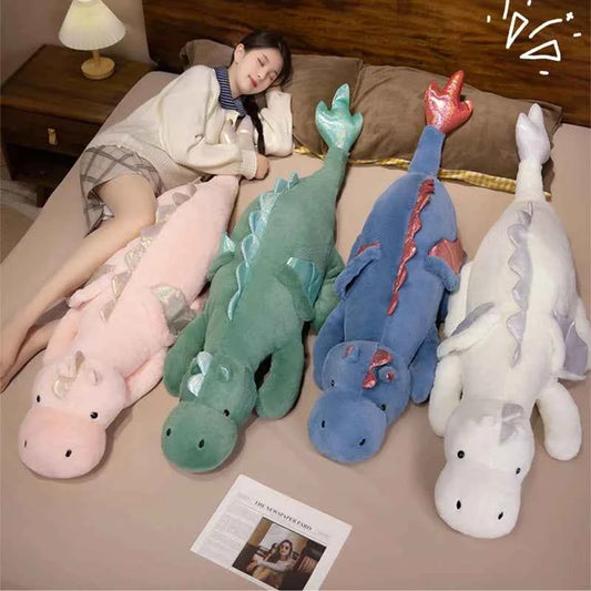 Giant Flying Dragon Plush Toy – 150cm Long Stuffed Pillow