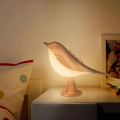 Cordless LED Touch-Control Bird Lamp - 3-Levels Dimmable USB Rechargeable