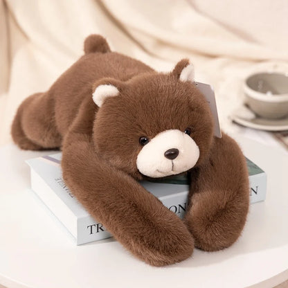Kawaii Long-Arm Forest Animal Plush – Raccoon, Dinosaur, Sloth, Panda, Koala & Bear Bear