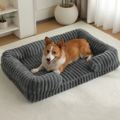 Orthopedic Memory Foam Dog Bed – Waterproof Calming Sofa Bed