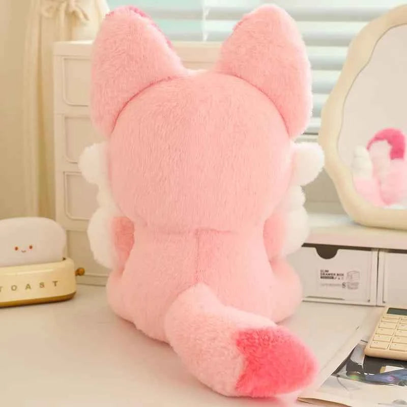 Kawaii Phantom Fox Plush Toy 30–50cm – Soft Fox Pillow Cute Stuffed Animal Gift
