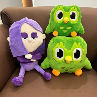 Kawaii Owl and Scarf Bear Plush Collection - Soft Stuffed Animal Dolls and Room Cushion Gift, 26 Styles