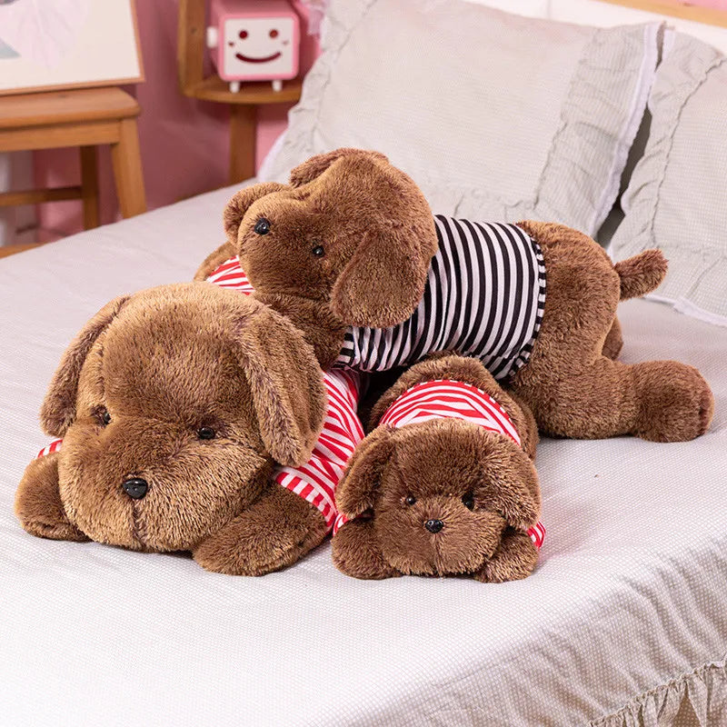 Giant Dog Plush Pillow – Soft Stuffed Animal Body Cushion