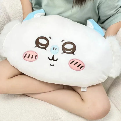 Japanese Style Chiikawa Plush Toy Cartoon Hachiware Momoga 60x40cm (23.6"x15.7")