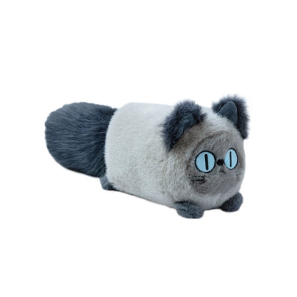Kawaii Brown Cat Plush Pillow – 30 cm or 46 cm