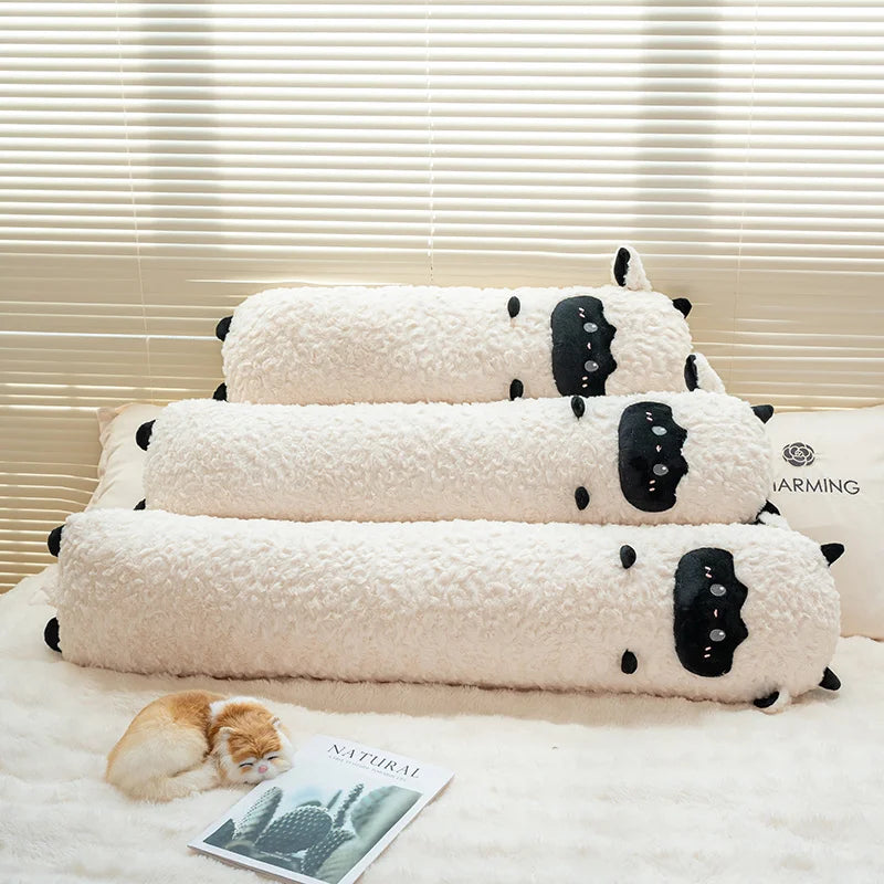 Giant Sleeping Sheep Plush Toy – Long Sheep Body Pillow Stuffed Animal