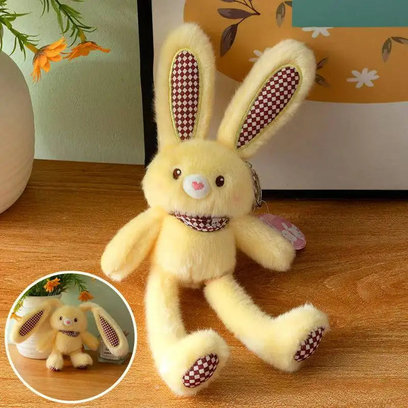 Kawaii Little Rabbit Plush Doll – Handmade Anime Style Stuffed Toy