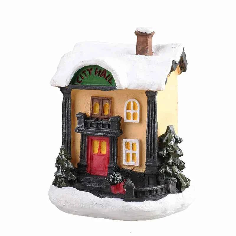Cute Christmas House LED Night Light (2.4-3.5 in) - Home Ornaments Xmas Gift