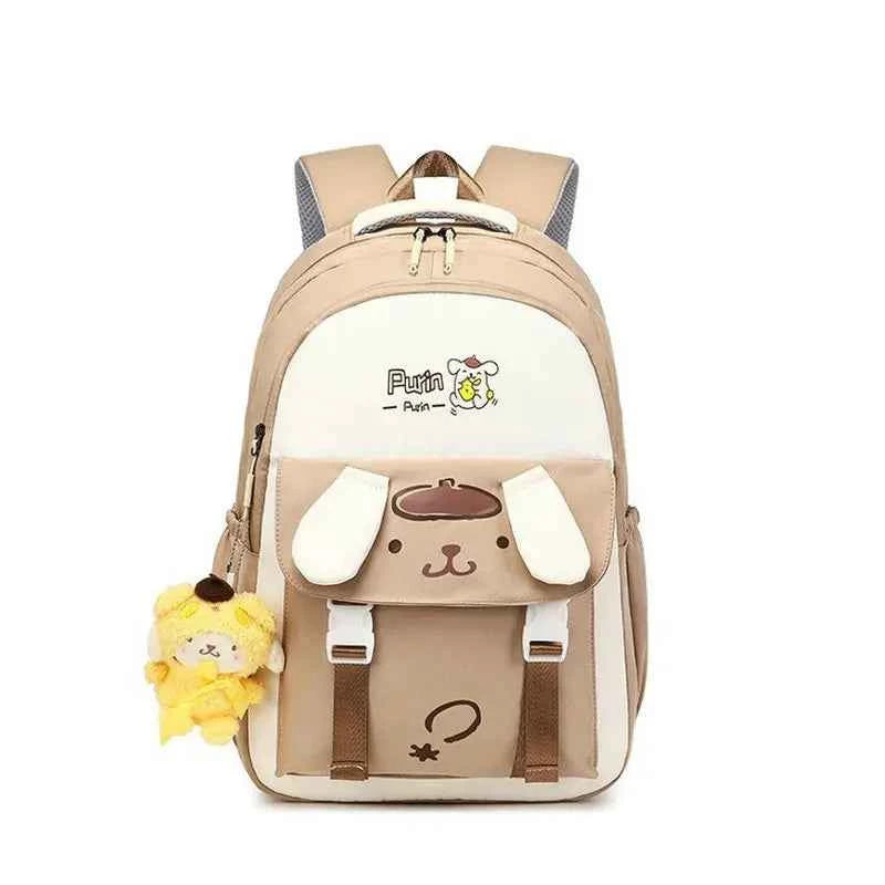 Backpack Lovely Kuromi Melody Girl School Bag for Teenage College Women SchoolBag High Student Bag Backpack