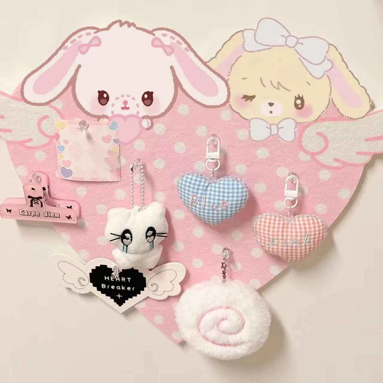 New Cute Cartoon Bunny Felt Decoration Cork Board Wall Wall