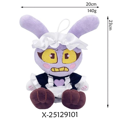 Digital Circus Character Plush Toy – Soft Stuffed Rabbit & Clown Doll