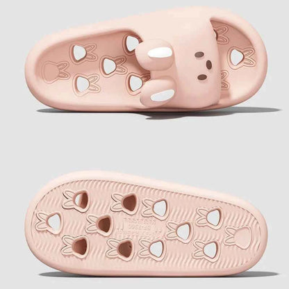 House Slipper Women Rabbit Cute Cloud Sandals Summer Flip
