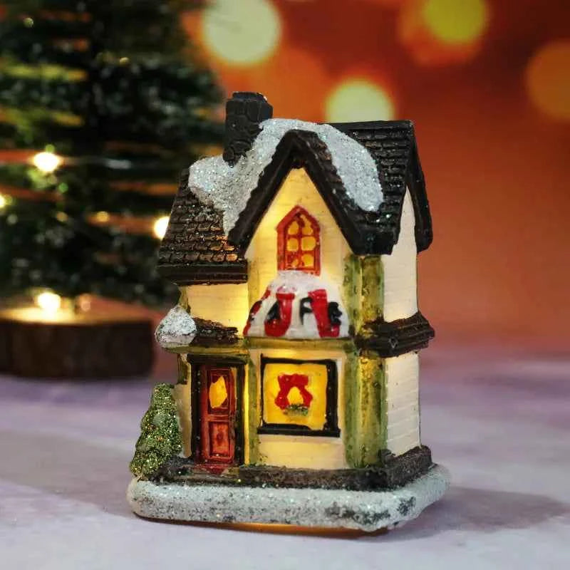 Cute Christmas House LED Night Light (2.4-3.5 in) - Home Ornaments Xmas Gift