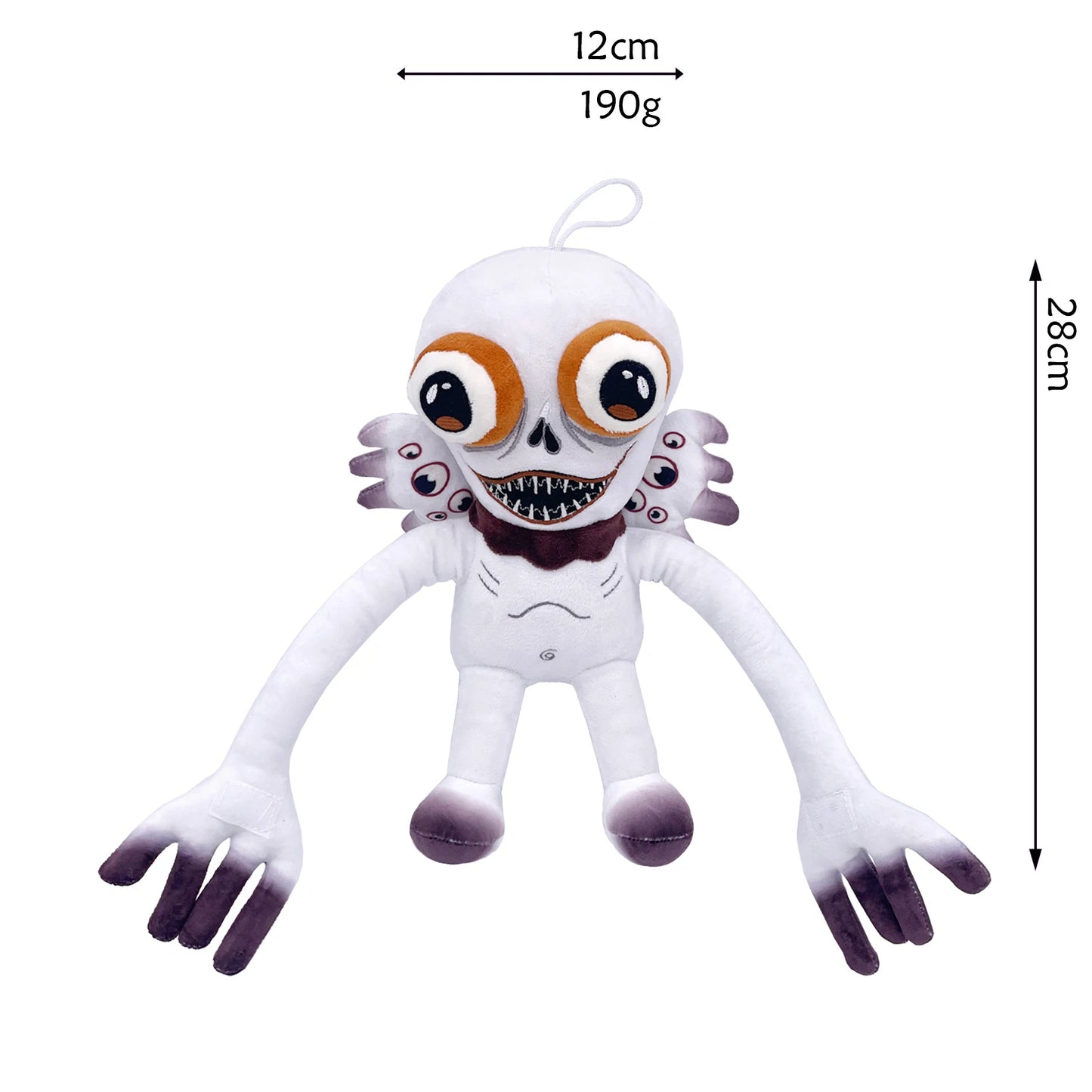 Digital Circus Character Plush Toy – Soft Stuffed Rabbit & Clown Doll Skeleton 8.7"-9.8" (22-25cm)