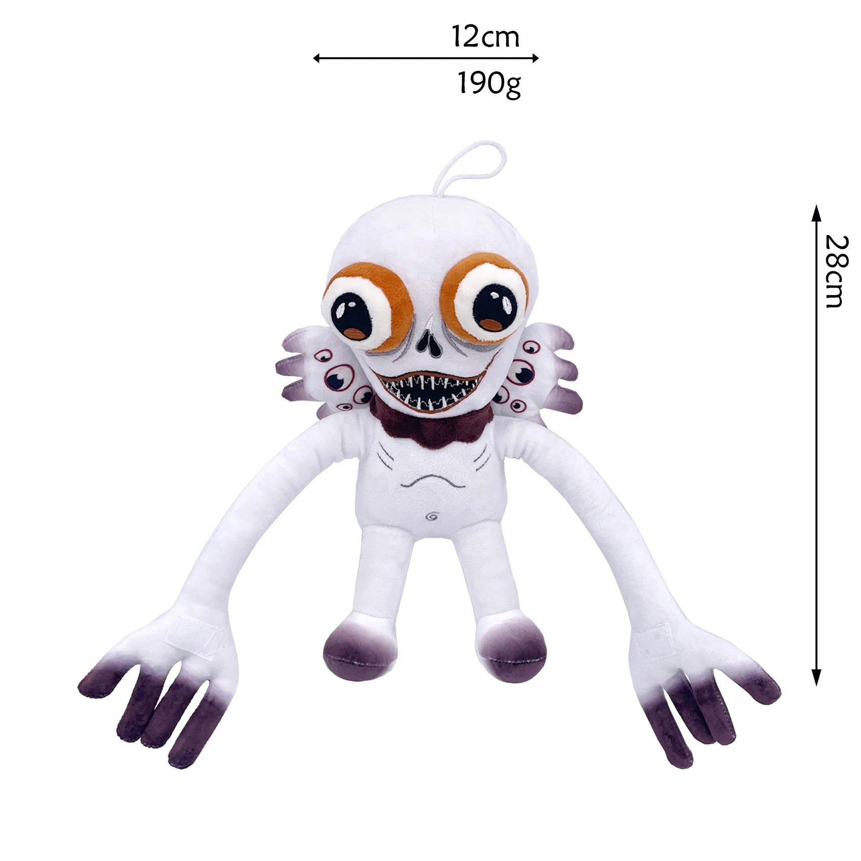 Digital Circus Character Plush Toy – Soft Stuffed Rabbit & Clown Doll Skeleton 8.7"-9.8" (22-25cm)