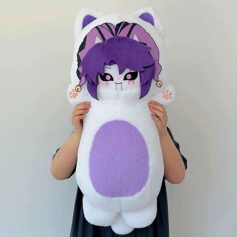 Cute Clown Plush Body Pillow – Long Circus Plush Toy B 31.5" (80cm)