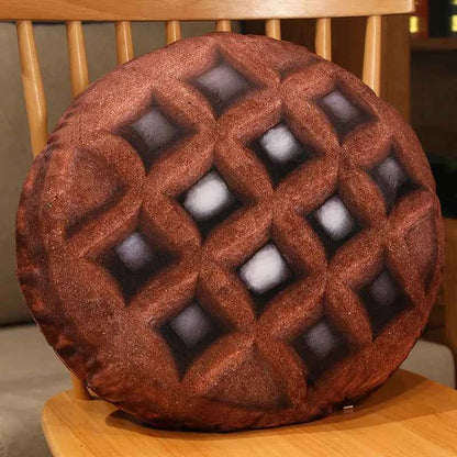 45cm (17.7") Cookie Plush Pillow – Cute Biscuit Cushion Soft Funny Sofa & Bed Decor Toy 7 45cm (17.7")