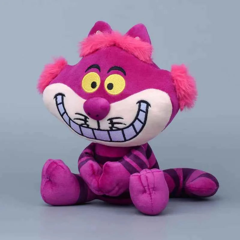 New Plush Stuffed Toy Cute Alice Wonderful Cat Cheshire Cat Kawaii Plush Doll Backpack Decoration Children's Birthday Gift