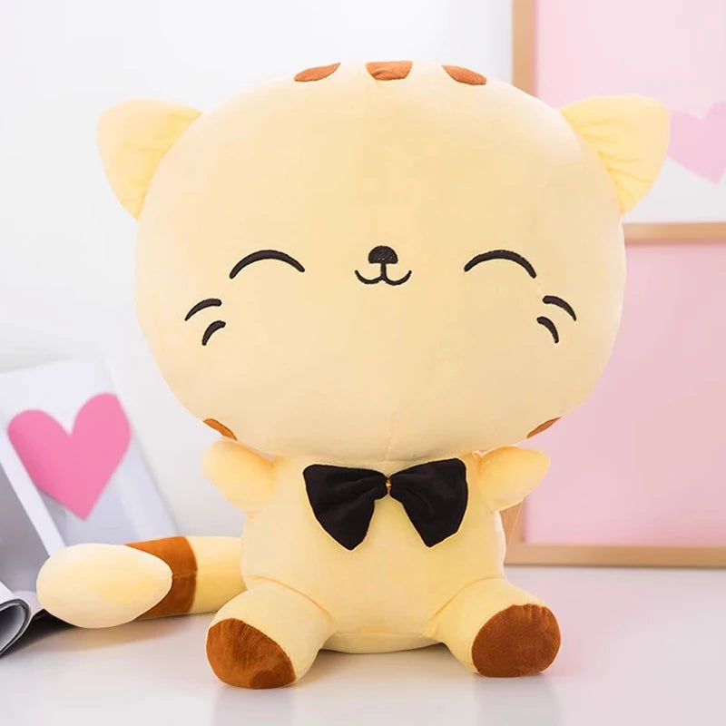 Kawaii Bow Tie Cat Plush Doll – 20 cm 4 20 cm (7.9 in)