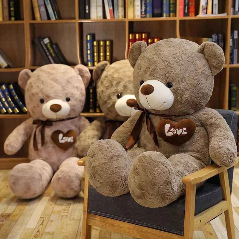 Nice New Hot High Quality 2 Colors Teddy Bear Love Stuffed
