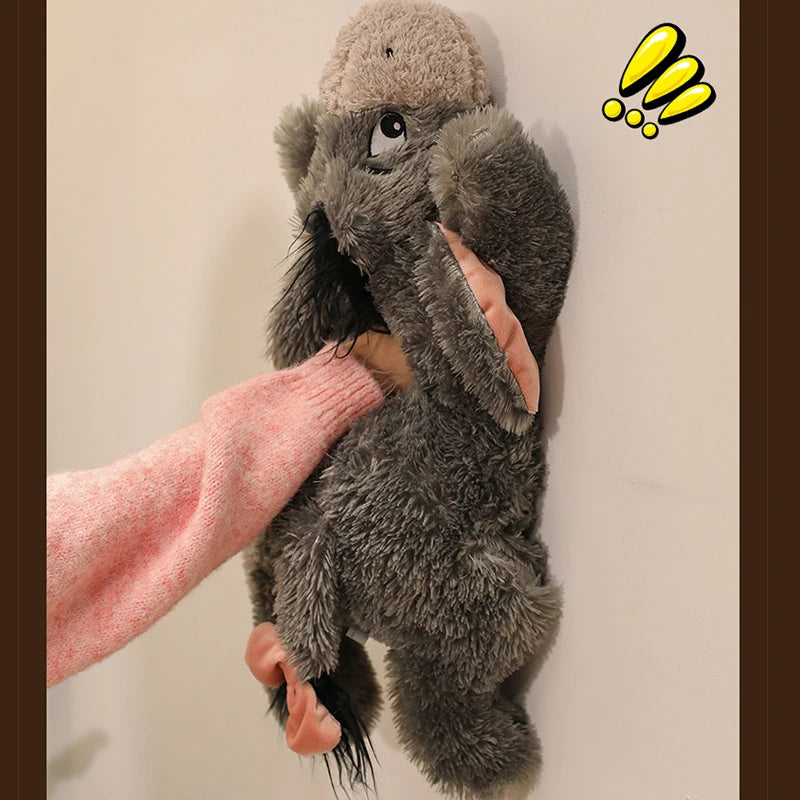 Cute Donkey Plush Body Pillow – Soft Long Stuffed Animal