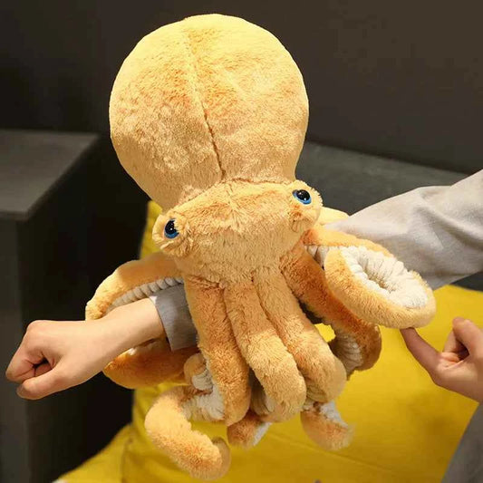 Lifelike Octopus Plush Toy – Giant Sea Animal Pillow