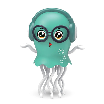 Kawaii Dancing Octopus Electronic Pet Toy – USB Rechargeable Interactive Kids Toy (6 Colors) Green