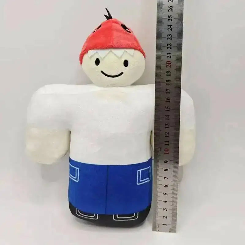 Forest Animal Plush Toy – Elk Deer & Owl Stuffed Doll Red Hat Man