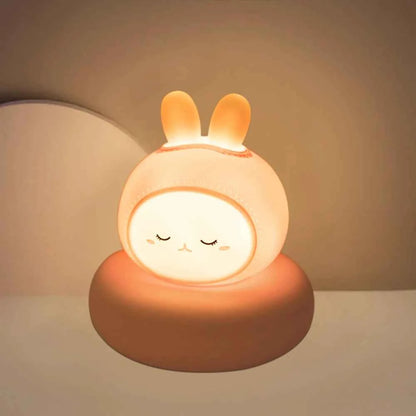 Cute Animal Night Light for Kids - 3 Level Dimmable Nursery Sleeping Lamp