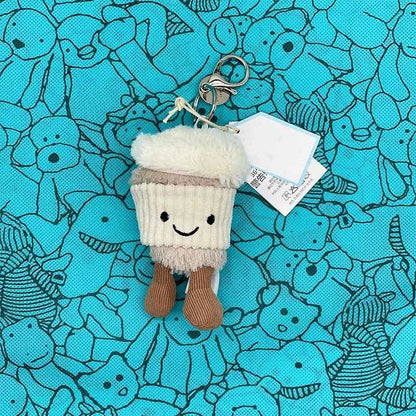 Marshmallow Plush Toy, Mini Cherry Charm, Jellyfish Plush Toy, Watermelon, Sunflower, JC Sour Pickle Bag Charm